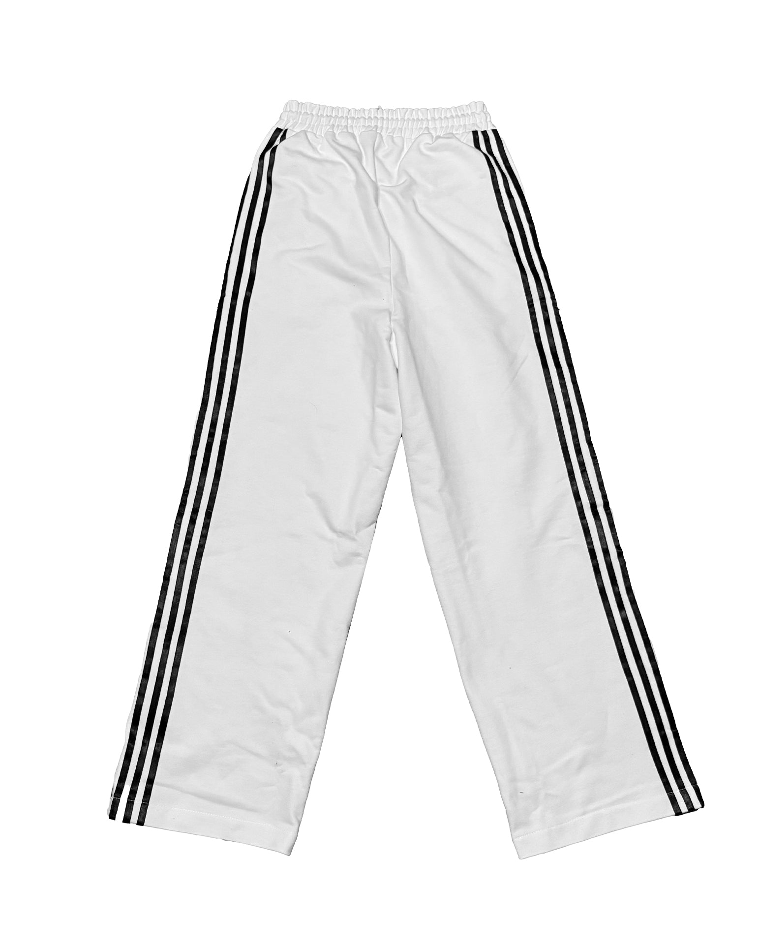 4 STRIPES SWEATPANTS WHITE