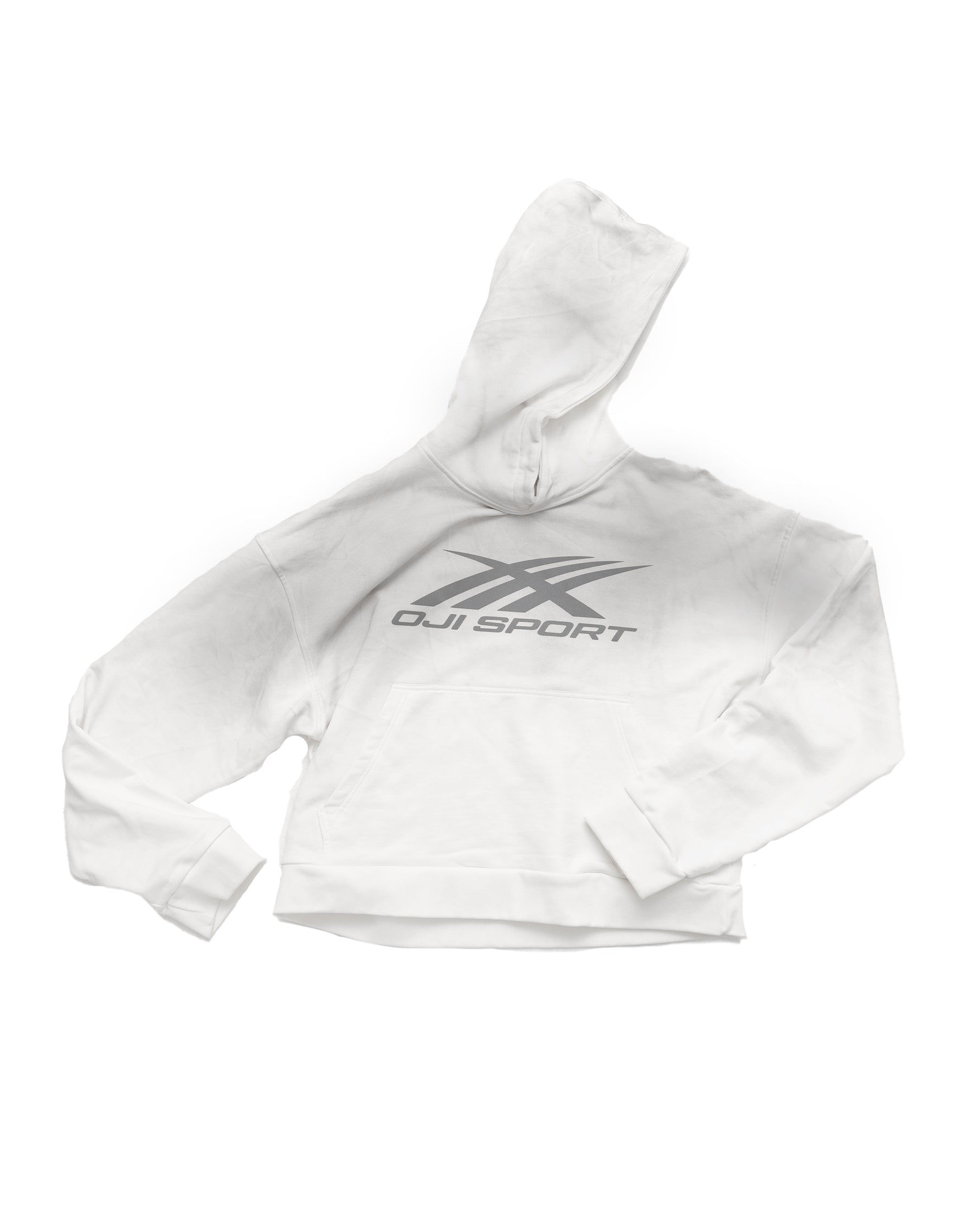 SPORT LOGO HOODIE DIRTY WHITE