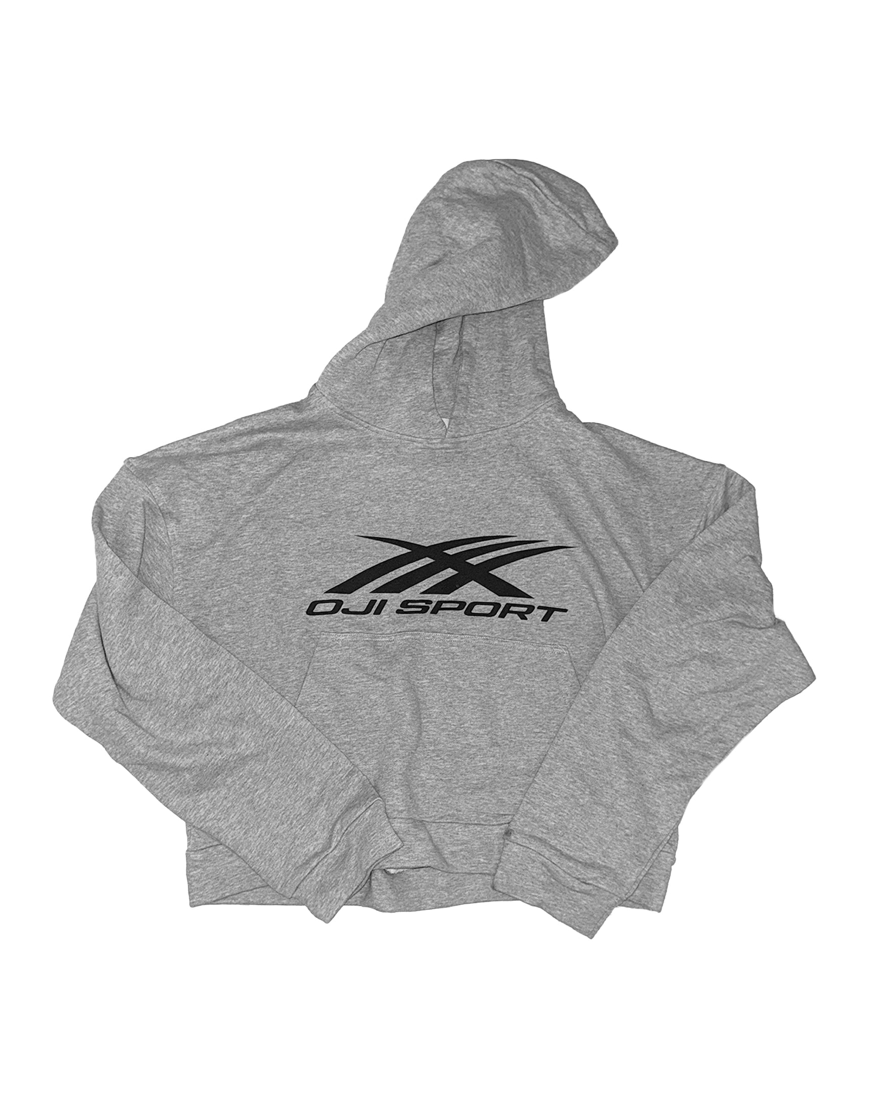SPORT LOGO HOODIE GREY