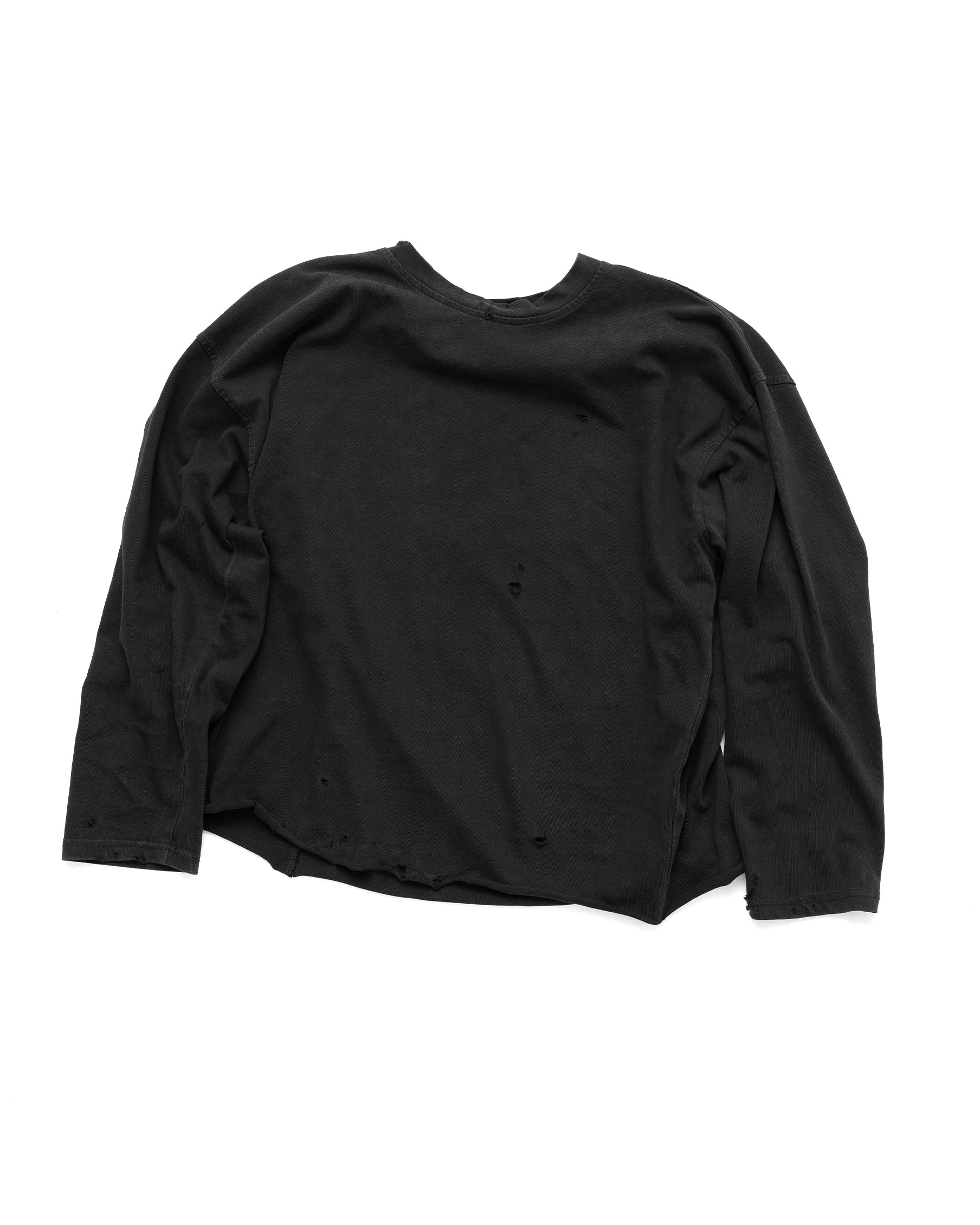 DISTRESSED WASHED SAMPLE LONGSLEEVE
